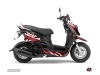 Kit Déco Scooter Mission Yamaha ZUMA 50FX Noir Rouge