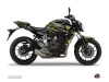 Kit Déco Moto Night Yamaha MT 07 Noir Jaune