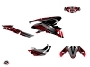 Yamaha MT 125 Street Bike Night Graphic Kit Black Red