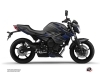 Yamaha XJ6 Street Bike Night Graphic Kit Black Blue