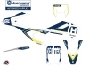 Kit Déco Moto Cross Nova Husqvarna 125 TE Bleu