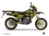 Kit Déco Moto Cross Oblik Suzuki DRZ 400 SM Jaune