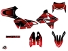 Suzuki DRZ 400 SM Dirt Bike Oblik Graphic Kit Red