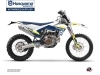 Kit Déco Moto Cross Orbit Husqvarna 350 FE Blanc