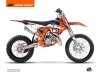 KTM 85 SX Dirt Bike Origin-K22 Graphic Kit Blue