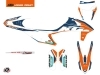 KTM EXC-EXCF Dirt Bike Origin-K22 Graphic Kit Blue