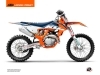 KTM 250 SX Dirt Bike Origin-K22 Graphic Kit Blue