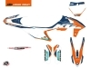 KTM 250 SX Dirt Bike Origin-K22 Graphic Kit Blue