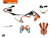 KTM 50 SX Dirt Bike Origin-K22 Graphic Kit Black