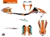 Kit Déco Moto Cross Origin-K23 KTM EXC-EXCF Orange