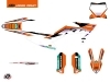 Kit déco Moto Cross Origin K23 KTM 450 SMR Orange