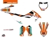 Kit Déco Moto Cross Origin-K23 KTM 50 SX Orange