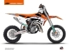 Kit Déco Moto Cross Origin-K23 KTM 65 SX Orange