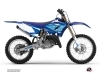 Yamaha 250 YZ Dirt Bike Outline Graphic Kit Blue