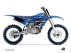 Yamaha 250 YZF Dirt Bike Outline Graphic Kit Cyan