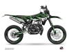 PACK Kit Déco + Housse de Selle 50cc BARBARIAN Sherco SM 50 Vert