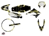 PACK Kit Déco + Housse de Selle 50cc BARBARIAN Derbi Xtreme 50 Jaune Neon