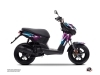 Yamaha Slider Scooter Painting Graphic Kit Purple