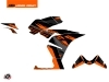 KTM 125 RC Street Bike Perform Graphic Kit Black Orange