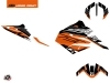 KTM Duke 790 Street Bike Perform Graphic Kit Orange Black 