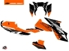 KTM Super Duke 990 R Street Bike Perform Graphic Kit Orange Black