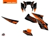 KTM Super Duke 990 Street Bike Perform Graphic Kit Black Orange