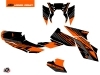 Kit Déco Moto Perform KTM Super Duke 990 R Noir Orange