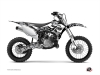 Kit Déco Moto Cross Predator Kawasaki 110 KLX Blanc