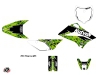 Kit Déco Moto Cross Predator Kawasaki 110 KLX Noir Vert