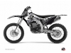 Kit Déco Moto Cross Predator Kawasaki 125 KX Blanc