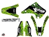 Kit Déco Moto Cross Predator Kawasaki 125 KX Noir Vert LIGHT