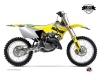 Suzuki 250 RM Dirt Bike Predator Graphic Kit Yellow LIGHT