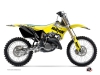 Suzuki 125 RM Dirt Bike Predator Graphic Kit Yellow