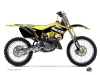 Kit Déco Moto Cross Predator Suzuki 125 RM Noir Jaune