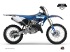 Yamaha 250 YZ Dirt Bike Predator Graphic Kit Black Blue LIGHT