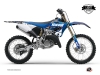 Kit Déco Moto Cross Predator Yamaha 125 YZ Noir Bleu LIGHT