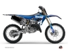 Kit Déco Moto Cross Predator Yamaha 125 YZ Noir Bleu