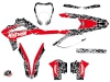 GASGAS 125 EC Dirt Bike Predator Graphic Kit Black Red