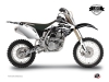 Honda 125 CR Dirt Bike Predator Graphic Kit White LIGHT