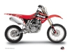 Kit Déco Moto Cross Predator Honda 125 CR Rouge