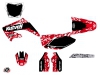 Kit Déco Moto Cross Predator Honda 125 CR Rouge