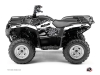 Kit Déco Quad Predator Yamaha 125 Grizzly Blanc