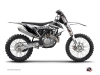 KTM 125 SX Dirt Bike Predator Graphic Kit White