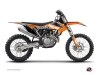 Kit Déco Moto Cross Predator KTM 125 SX Orange