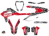 GASGAS 250 EC Dirt Bike Predator Graphic Kit Black Red