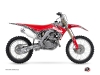 Kit Déco Moto Cross Predator Honda 250 CRF Noir Rouge