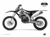 Kawasaki 250 KXF Dirt Bike Predator Graphic Kit White LIGHT