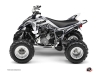 Kit Déco Quad Predator Yamaha 250 Raptor Blanc