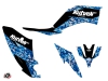 Yamaha 250 Raptor ATV Predator Graphic Kit Blue