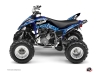 Yamaha 250 Raptor ATV Predator Graphic Kit Blue